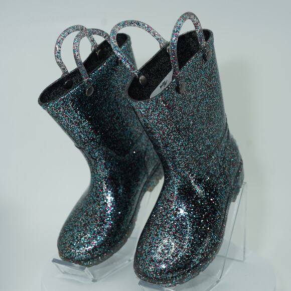 Western Chief Glitter Rain Boots - Size 9 - Excellent - Picture 3 of 6